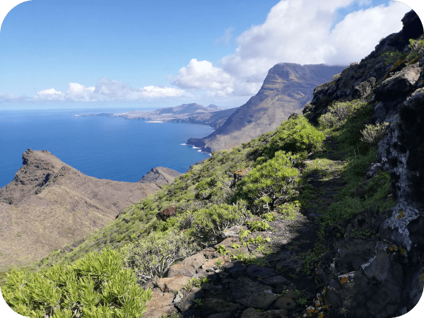 Imagen de la Costa Oeste de Gran Canaria