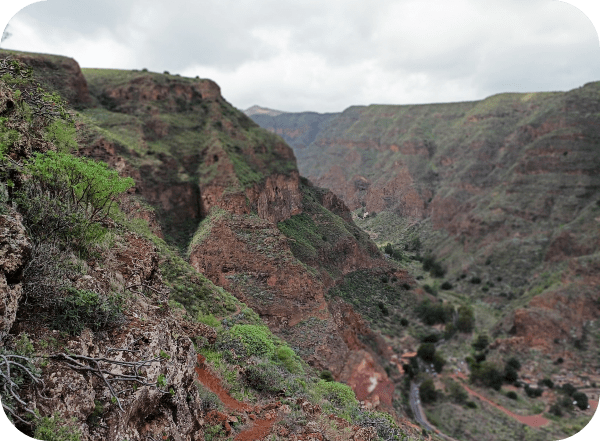 Imagen del Barranco de Guayadeque